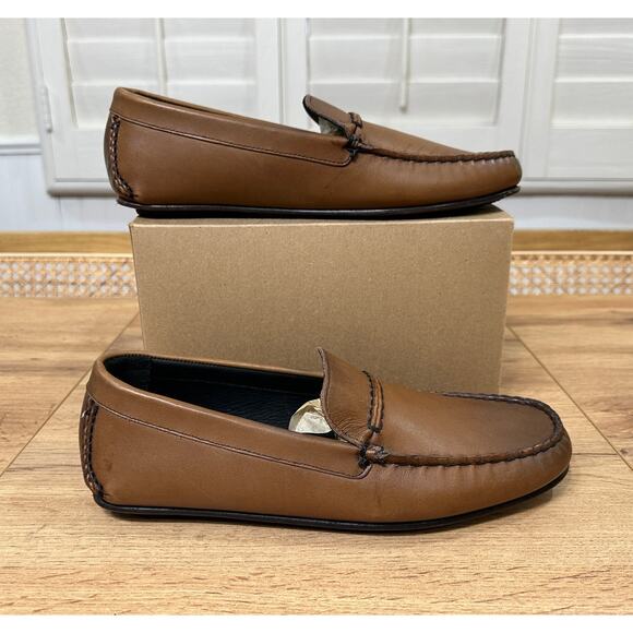 Allen Edmonds Super Sport Driver Loafers Mocha Brown Leather Size 8 Dressy Comfy main image 12